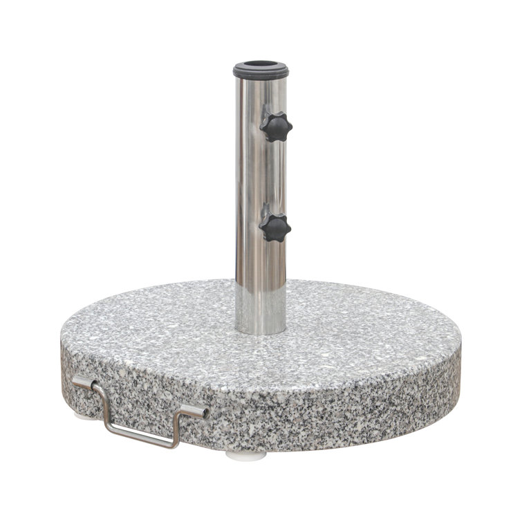 Arlmont & Co. Stanika 66 Lb. Stone Free Standing Umbrella Base with